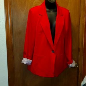 Forever 21 Red blazer